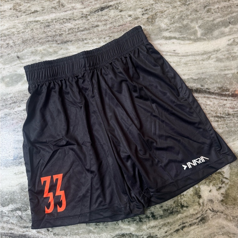 NWT INARIA premier soccer shorts black youth